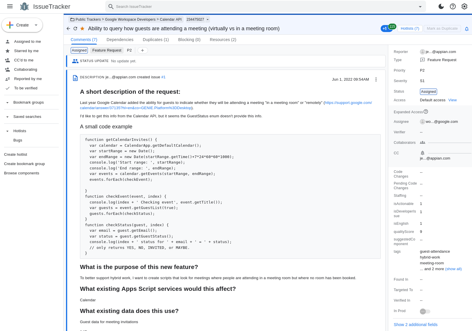 Feature Request